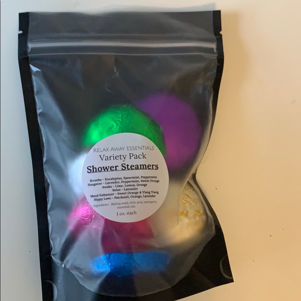 Shower steamers variety pack